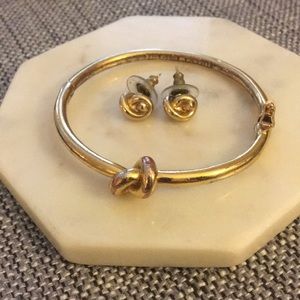 Kate Spade bracelet and earrings